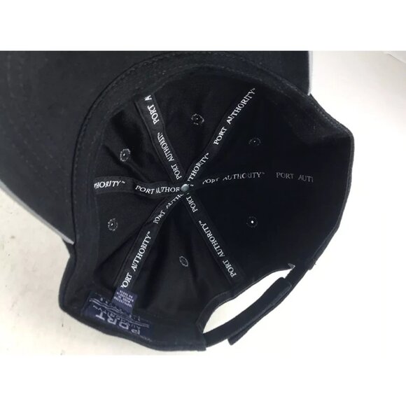 Port Authority Corbis Unisex Adults Black White Adjustable Snapback Cap Lot Of 9 - Picture 9 of 10